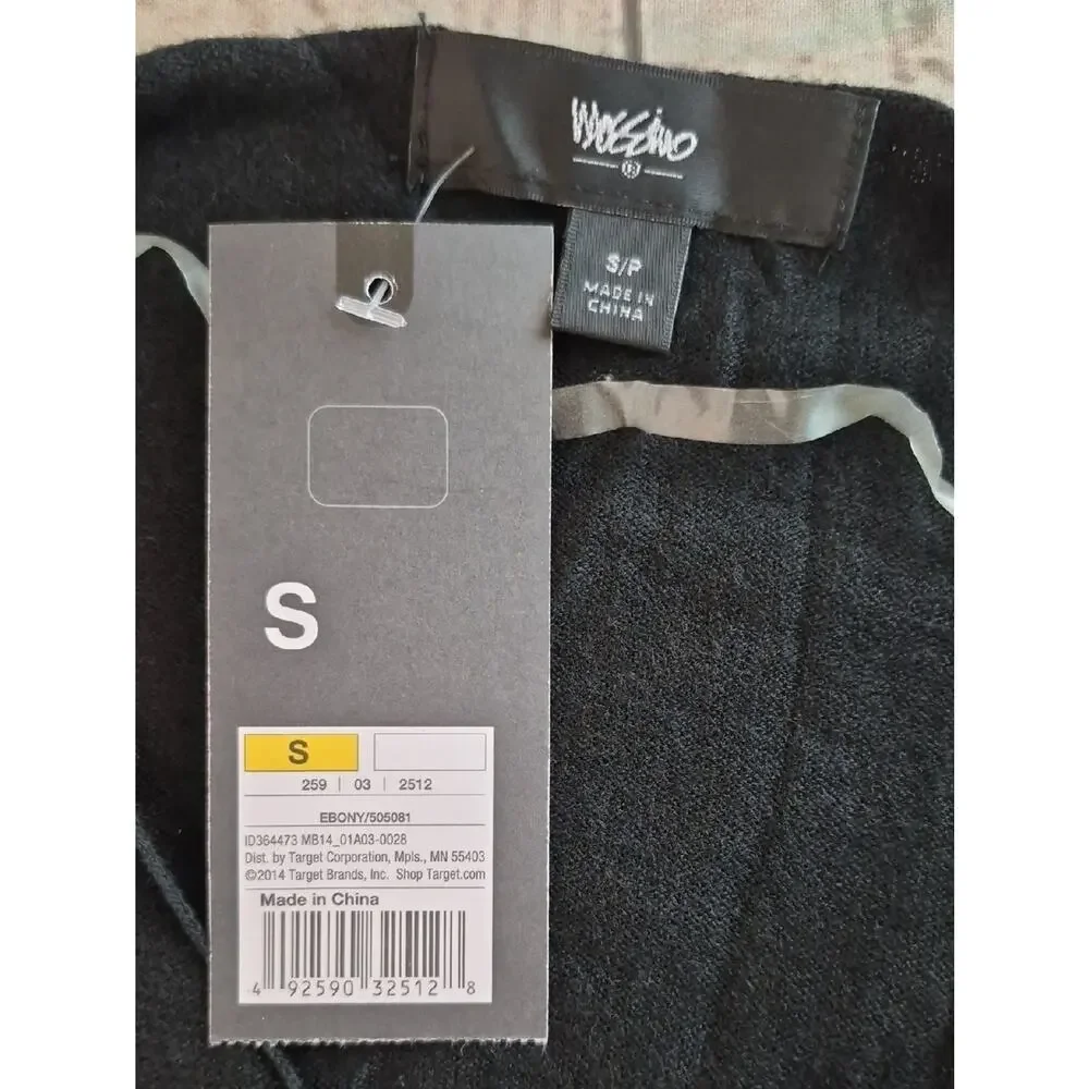 Mossimo Lightweight Sweater Black Size S